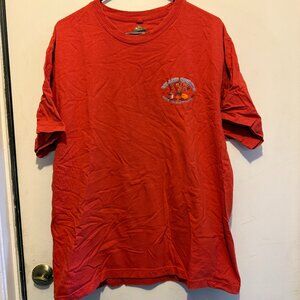 Newport Blue T-Shirt XL Island Spirits Tiki Bar Open - Rum Savor the Flavor